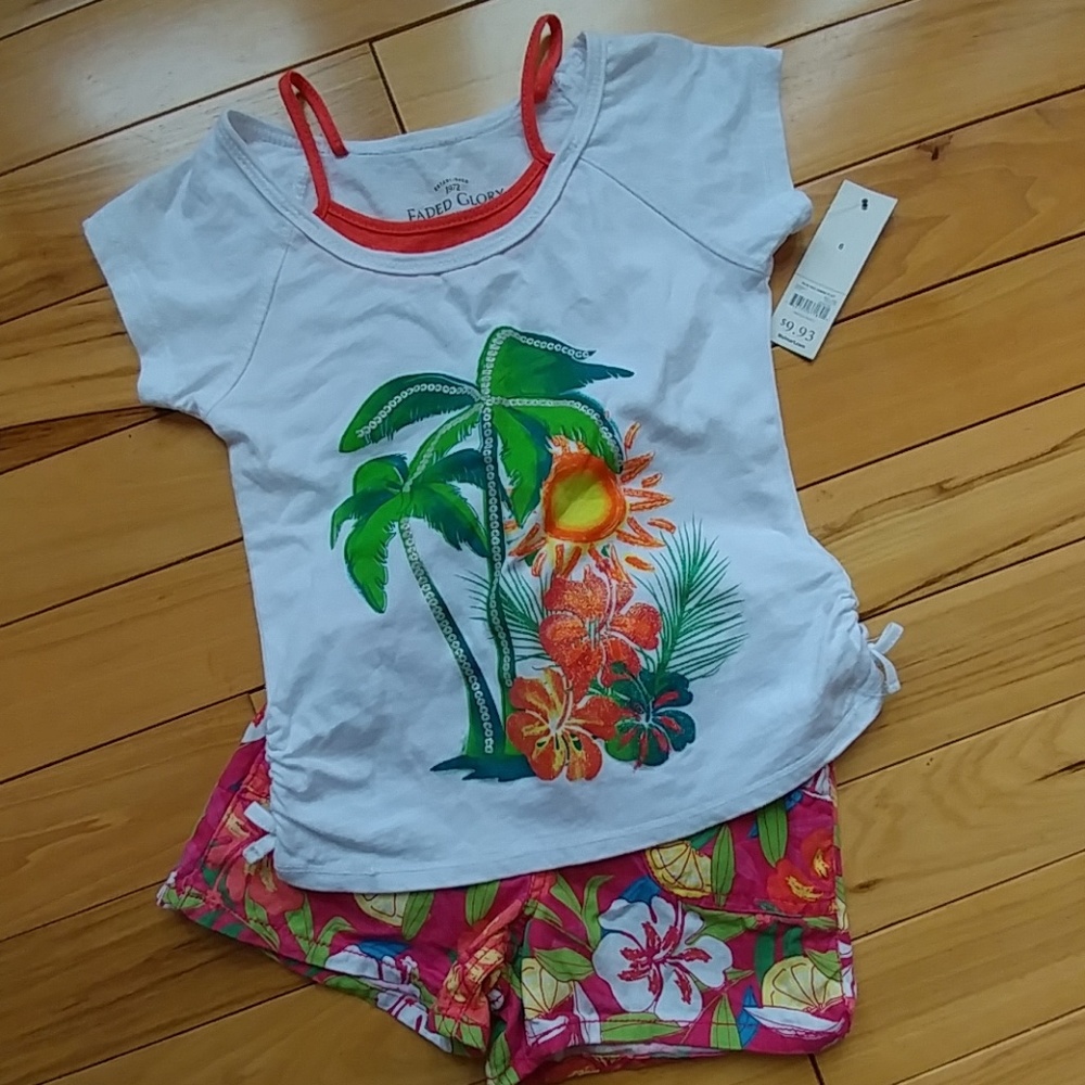 Faded glory 2 piece outfit